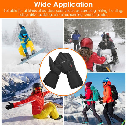 Battery Powered USB Touchscreen Thermal Gloves DailySale