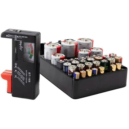 Battery Tester and Storage Case Organizer DailySale