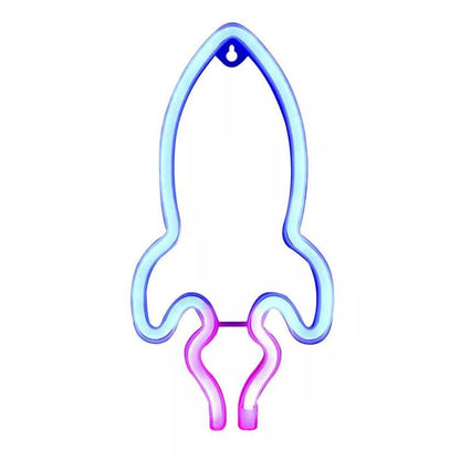 Battery USB LED Neon Light Wall Signs Night Home Decor DailySale