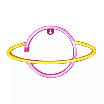 Battery USB LED Neon Light Wall Signs Night Home Decor DailySale