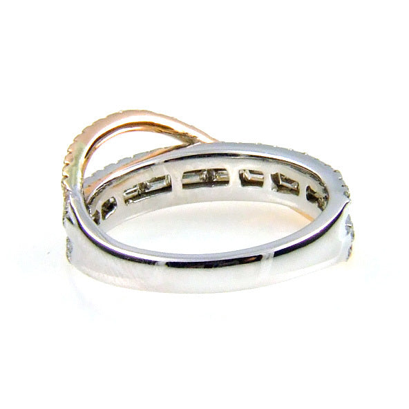 Natural 1.00ct Diamond Ring 14KT White Gold Bids.com