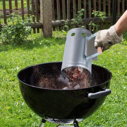 BBQ Charcoal Chimney Can Grill Lighter DailySale