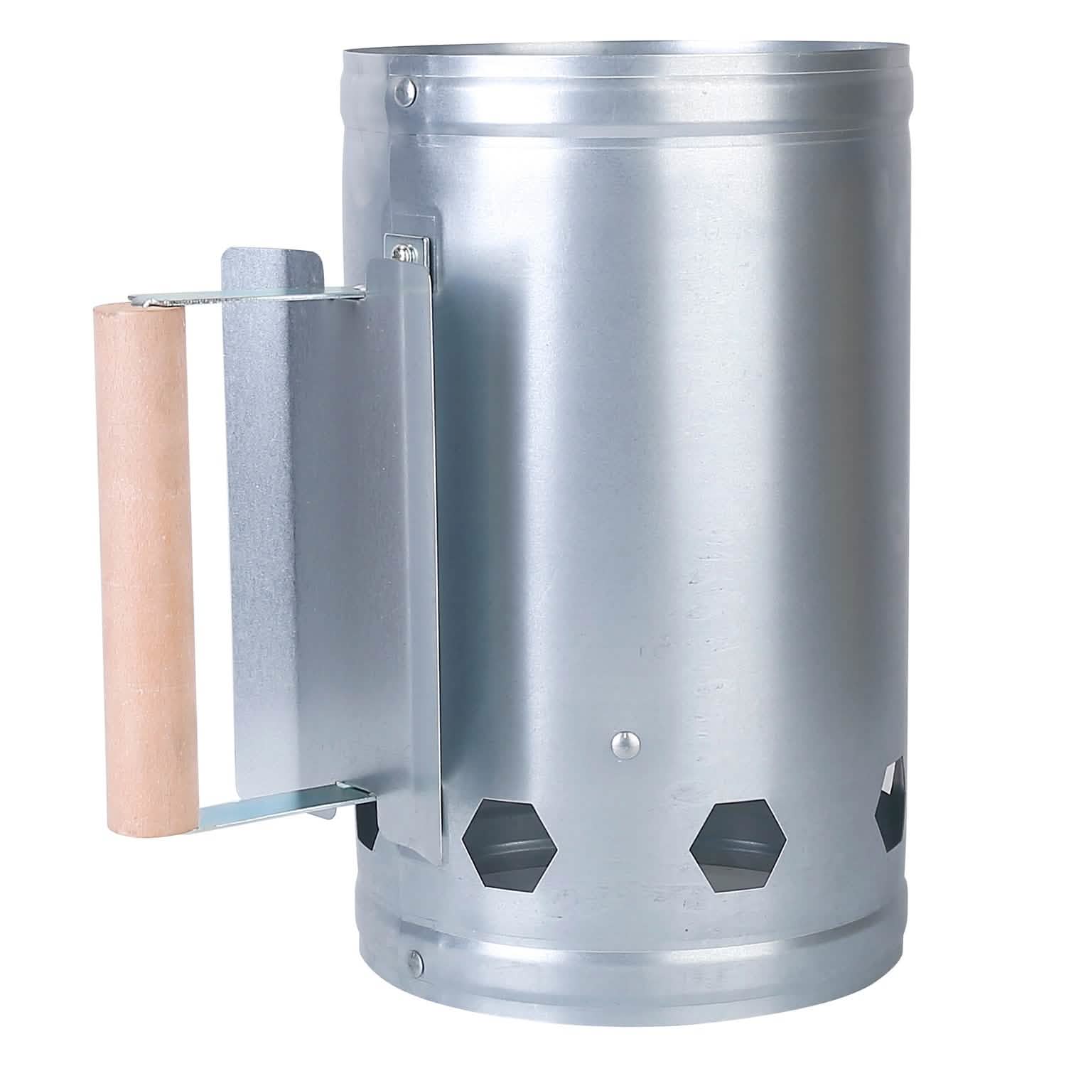 BBQ Charcoal Chimney Can Grill Lighter DailySale