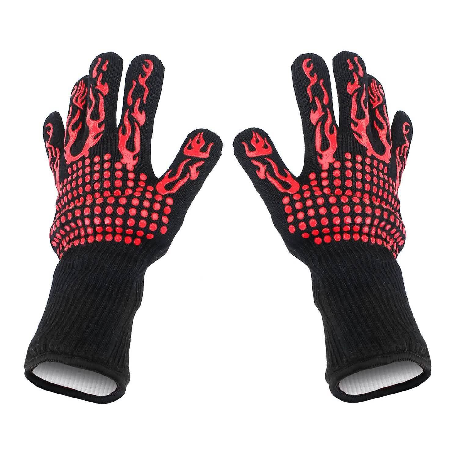 BBQ Gloves 1472¬∞F Heat Resistant Grill Gloves Anti-slip DailySale