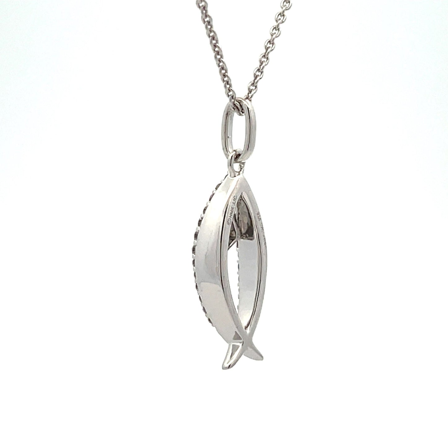 .17ct Cross Religious Pendant Sterling Silver 10KT Gold Bids.com