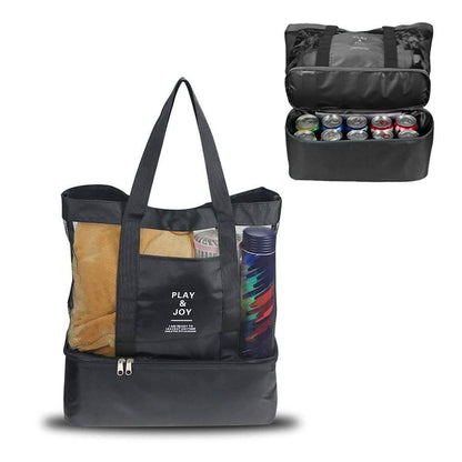 Beach Bags with Insulated Cooler DailySale