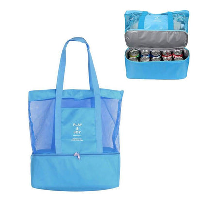 Beach Bags with Insulated Cooler DailySale