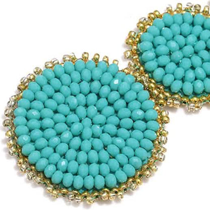 Beaded Drop Earrings Statement Seed Bead Earring DailySale