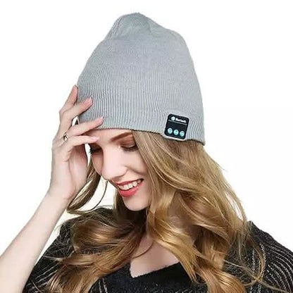 Beanie with Built In Wireless Bluetooth Headphones DailySale