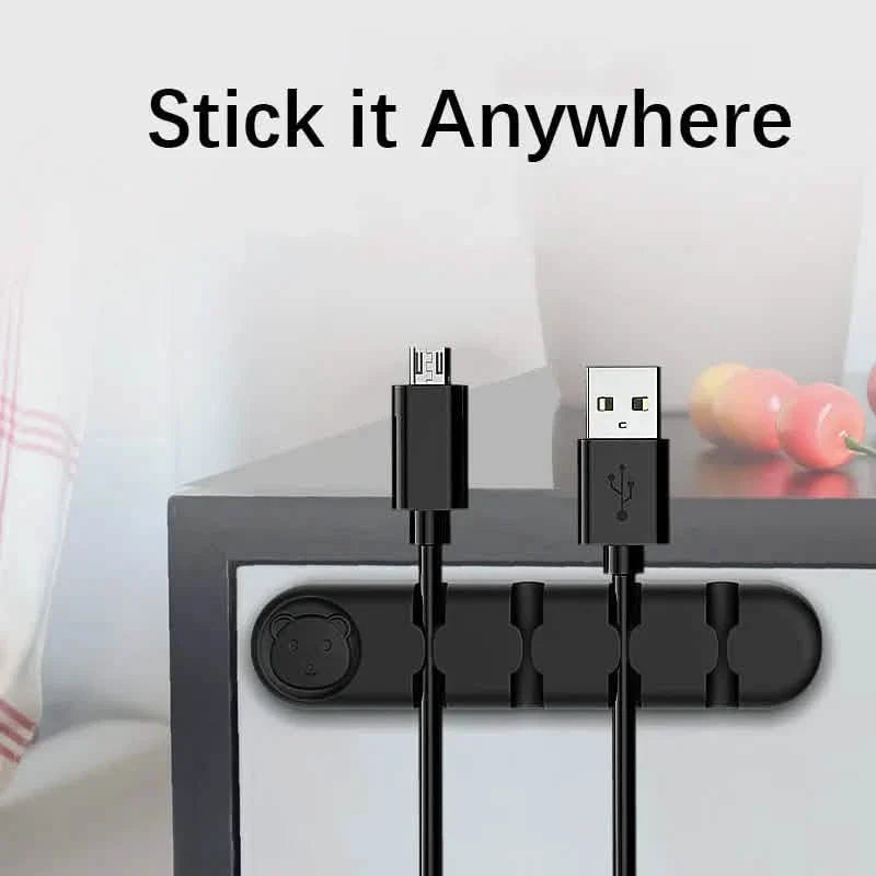 Bear Silicone Wire Organizer Storage DailySale