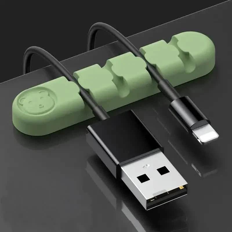 Bear Silicone Wire Organizer Storage DailySale