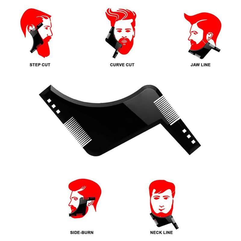 Beard Styling Comb Trim Guide DailySale