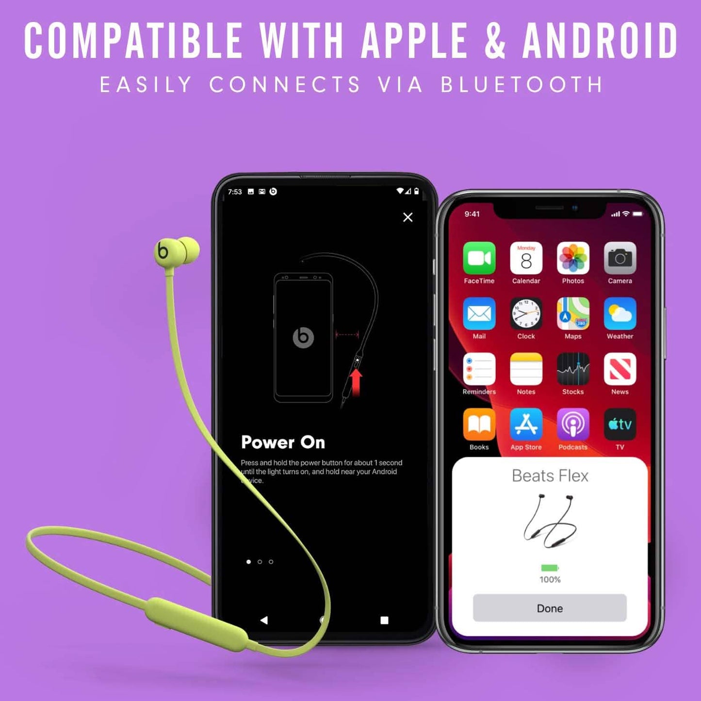 Beats by Dr. Dre - Beats Flex Wireless Earphones (Refurbished) DailySale