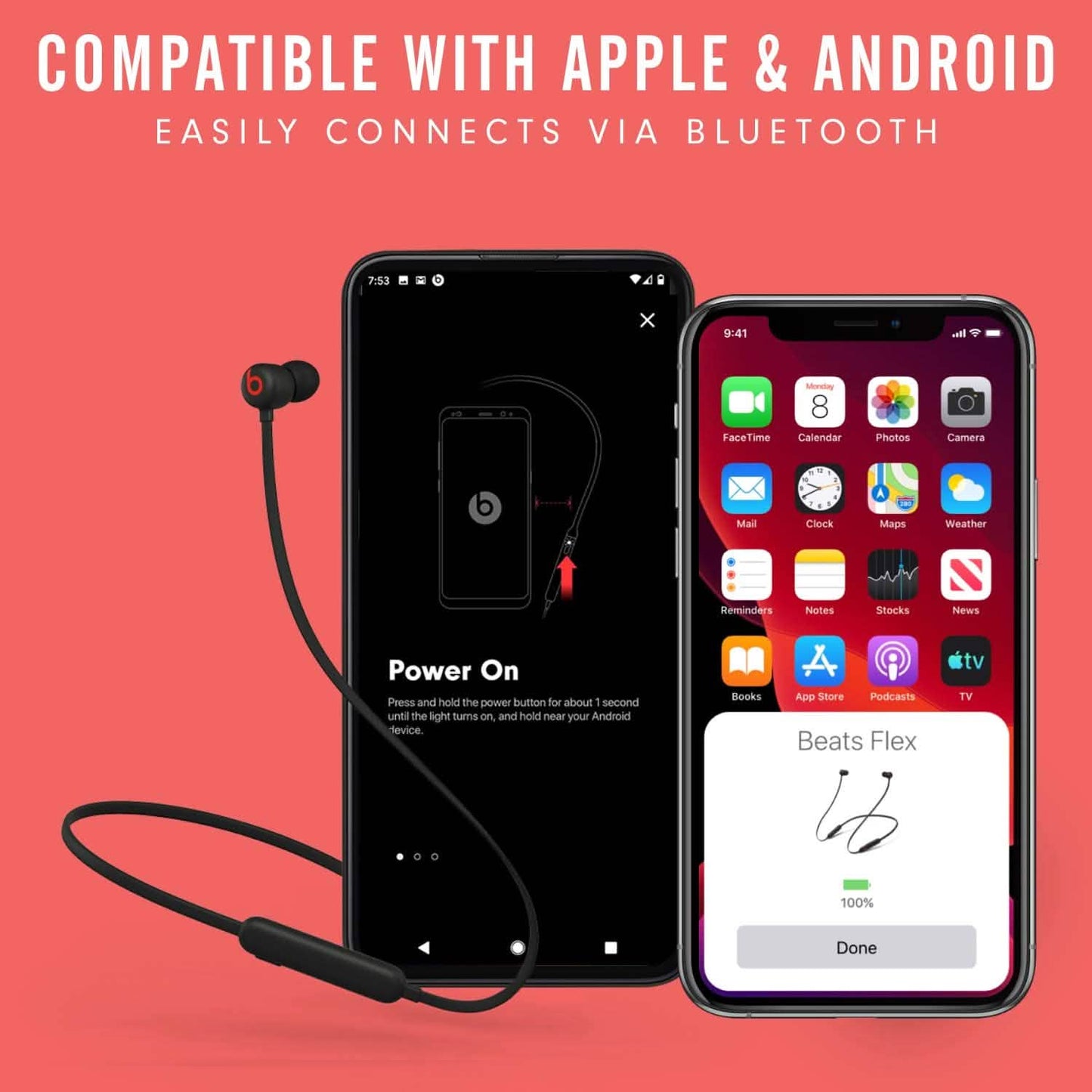 Beats by Dr. Dre - Beats Flex Wireless Earphones (Refurbished) DailySale