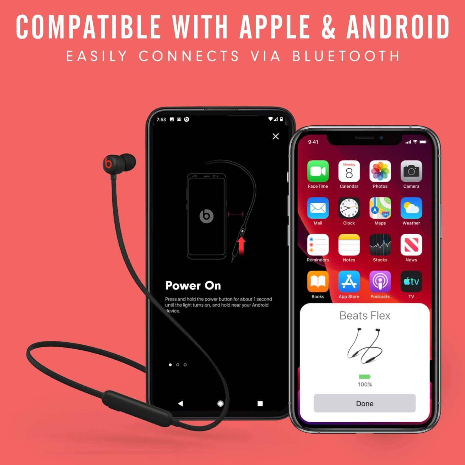 Beats by Dr. Dre - Beats Flex Wireless Earphones (Refurbished) DailySale