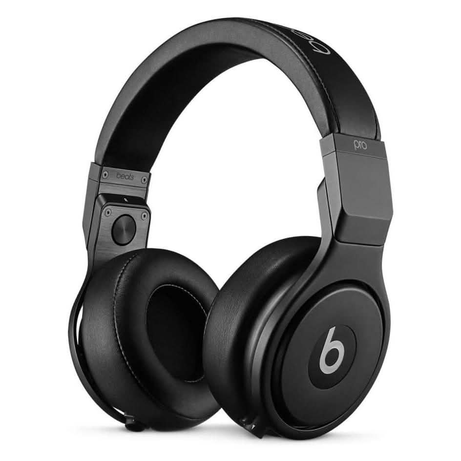 Beats by Dr. Dre - Beats Pro Over-the-Ear Headphones - Infinite Black/Blackout (Refurbished) DailySale
