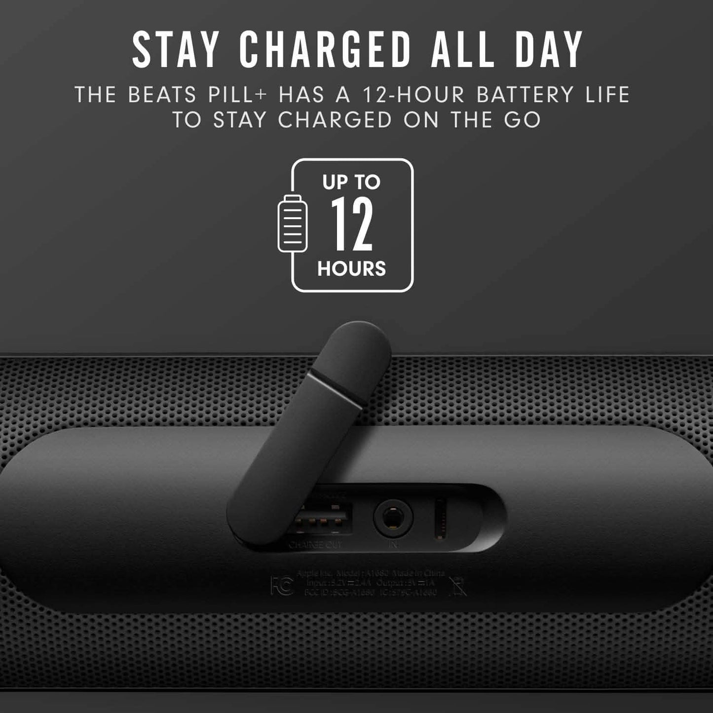 Beats Pill+ Portable Wireless Speaker (Refurbished) DailySale