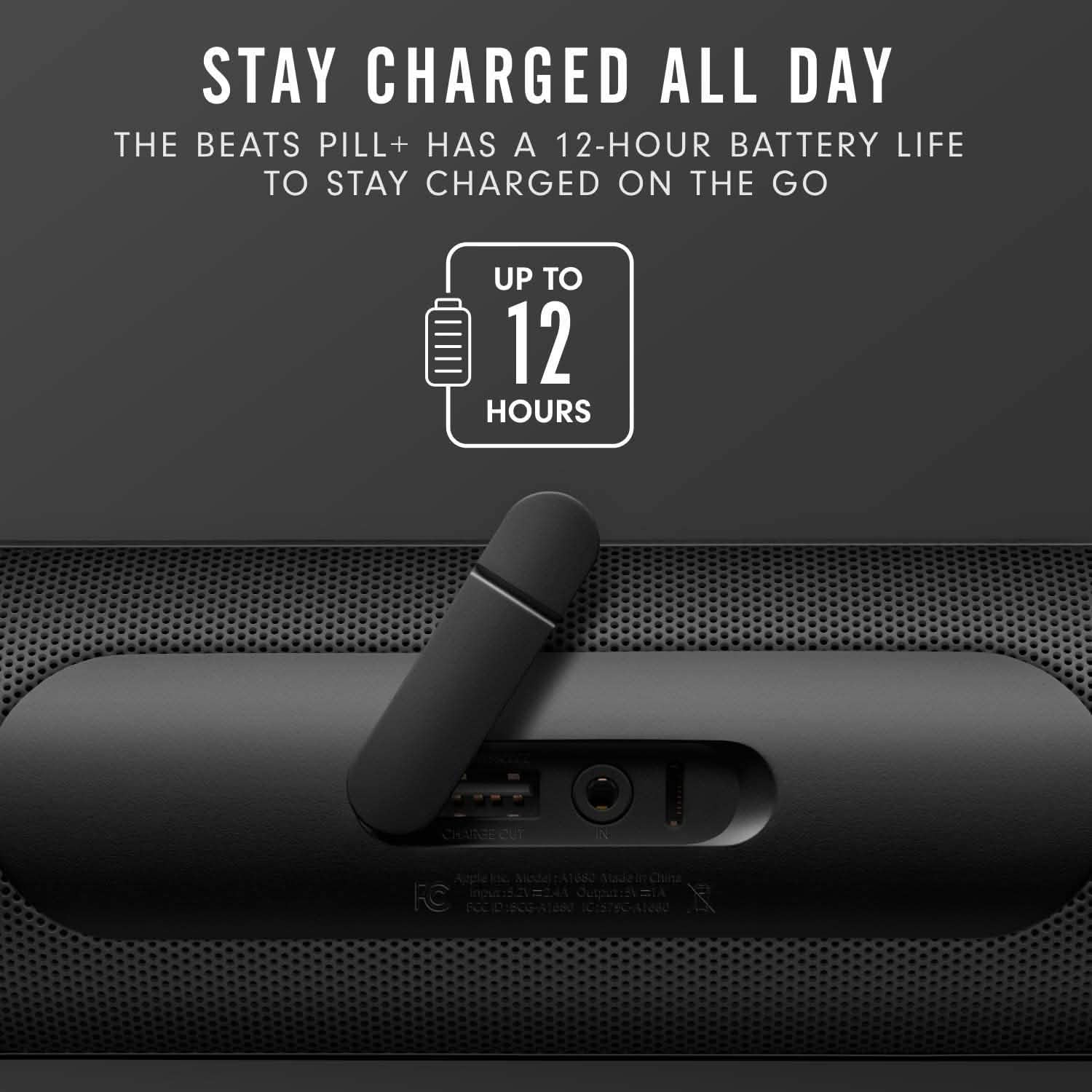 Beats Pill+ Portable Wireless Speaker (Refurbished) DailySale