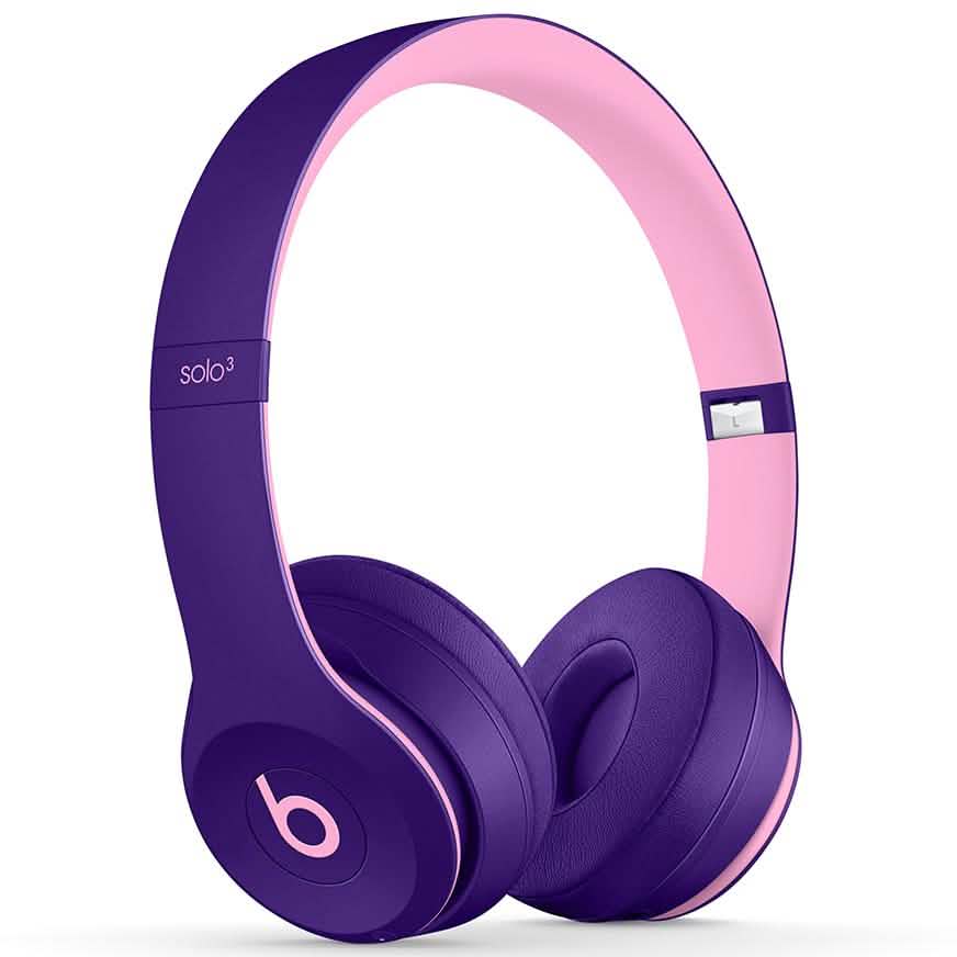 Beats Solo 3 Wired Headphones - Assorted Colors (Refurbished) DailySale