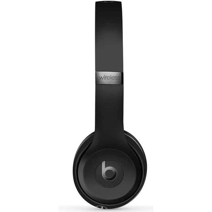 Beats Solo3 Wireless On-Ear Headphones - Black  (Refurbished) DailySale