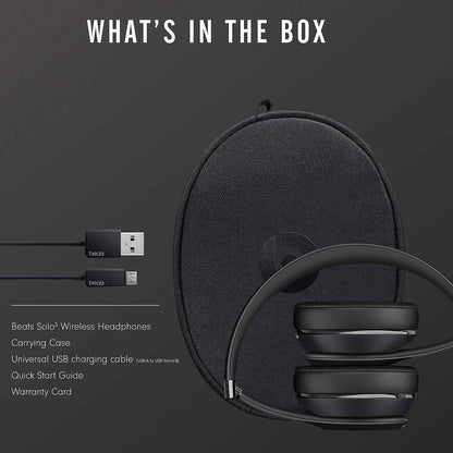 Beats Solo3 Wireless On-Ear Headphones  (Refurbished) DailySale