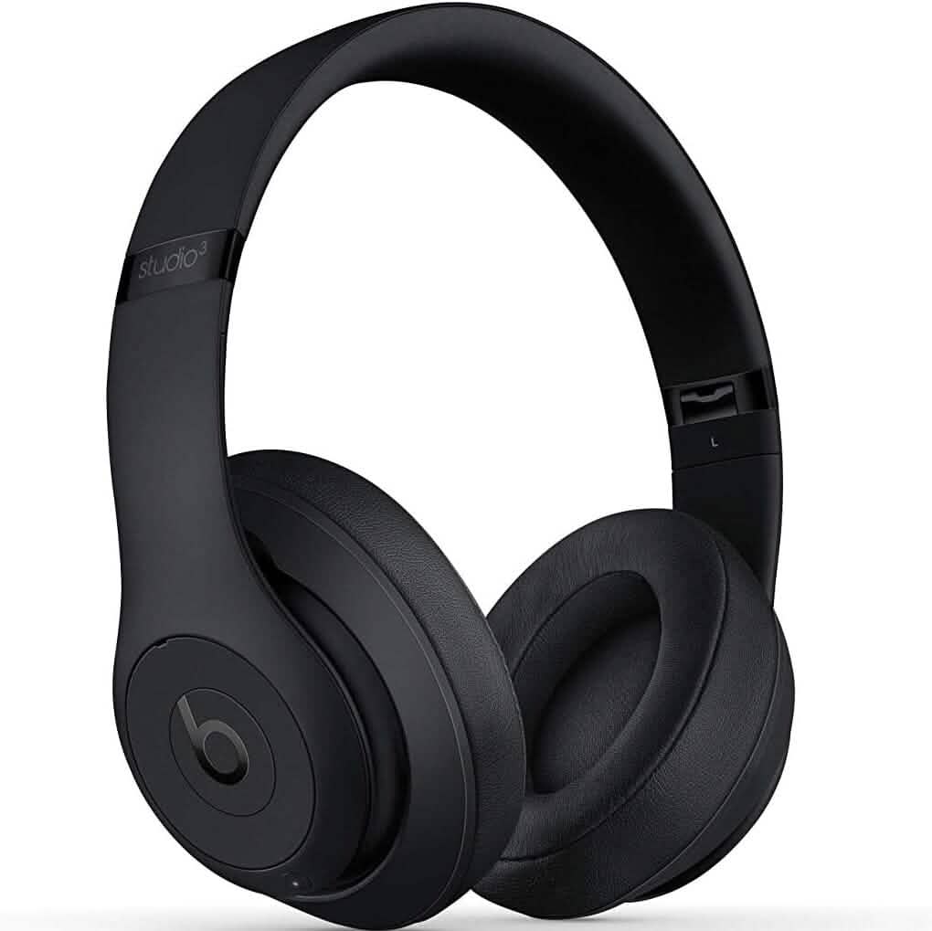 Beats Studio3 Wireless Noise Cancelling Over-Ear Headphones Matte Black  (Refurbished) DailySale