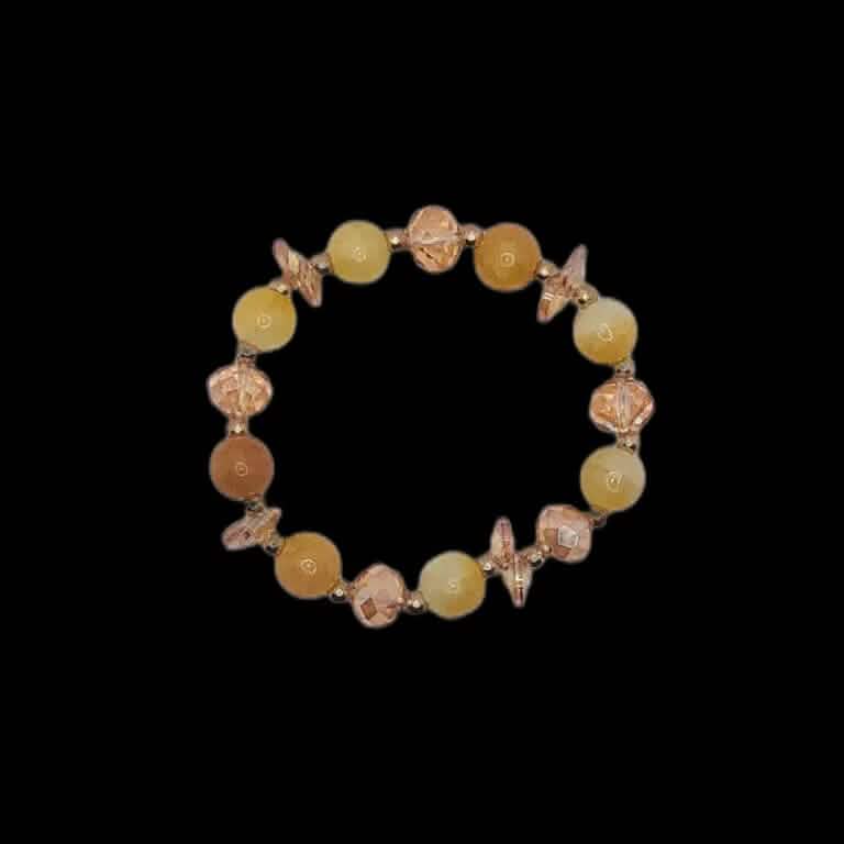 Beautiful Handmade Stone and Glass Beads Bracelets DailySale