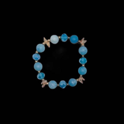 Beautiful Handmade Stone and Glass Beads Bracelets DailySale