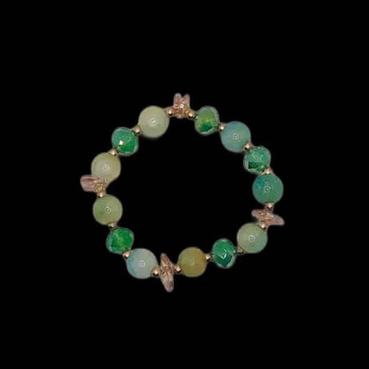 Beautiful Handmade Stone and Glass Beads Bracelets DailySale
