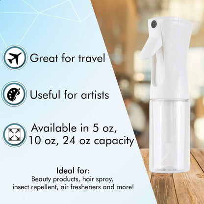 Beautify Beauties Hair Spray Bottle – Ultra Fine Continuous Water Mister DailySale