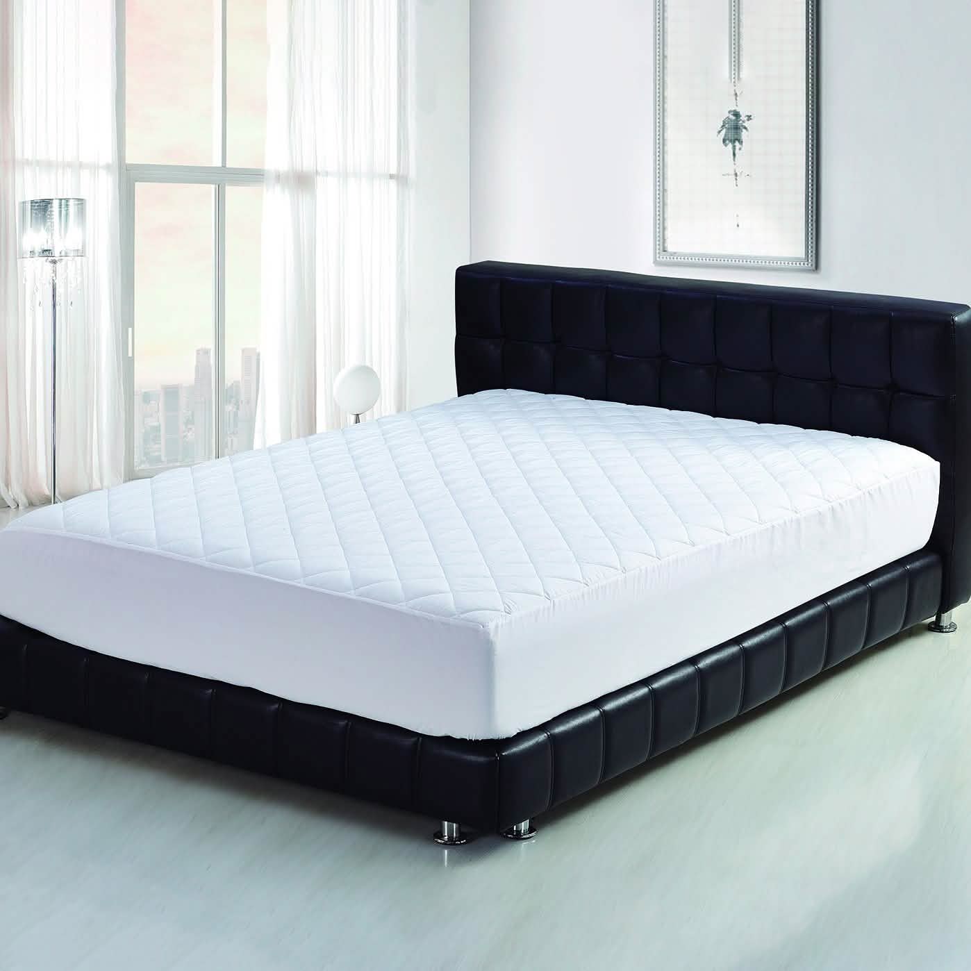 Beauty Sleep Ultra Soft Quilted Mattress Pad Protector Hypoallergenic - Assorted Sizes DailySale