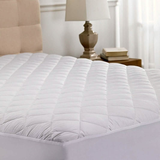 Beauty Sleep Ultra Soft Quilted Mattress Pad Protector Hypoallergenic - Assorted Sizes DailySale