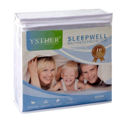 BeautySleep Terry Waterproof Mattress Protector Premium Hypoallergenic Cover DailySale