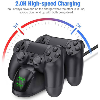 BEBONCOOL Controller USB Charging Station Dock for PS4 DailySale