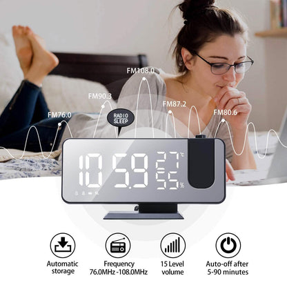 Bedroom Projection Digital Alarm Clock DailySale