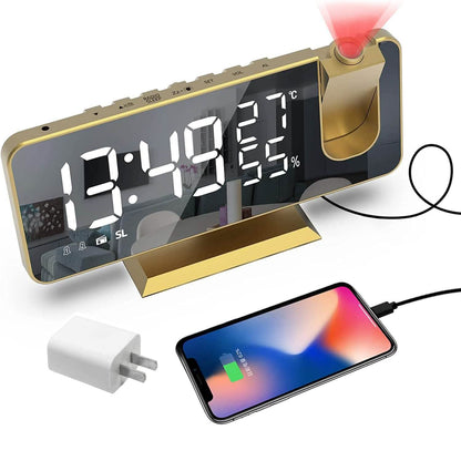 Bedroom Projection Digital Alarm Clock DailySale