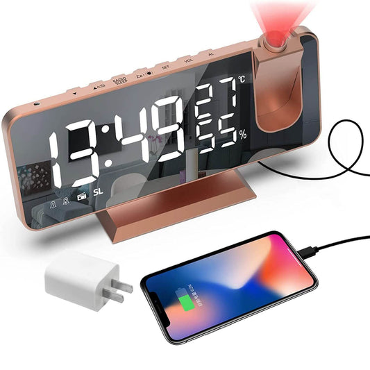 Bedroom Projection Digital Alarm Clock DailySale