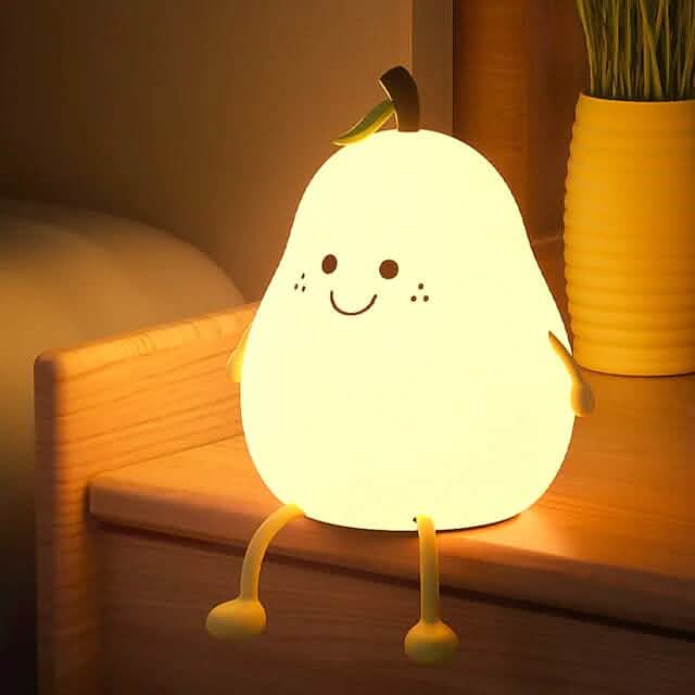 Bedroom Sleeping Bedside Tap Light LED Pear Shape Night Light DailySale