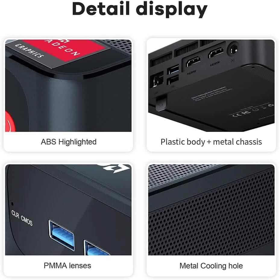 Beelink SER5 Versatile Mini PC, AMD Ryzen 5 5560U(up to 4.0GHz) 6C/12T  (Refurbished) DailySale