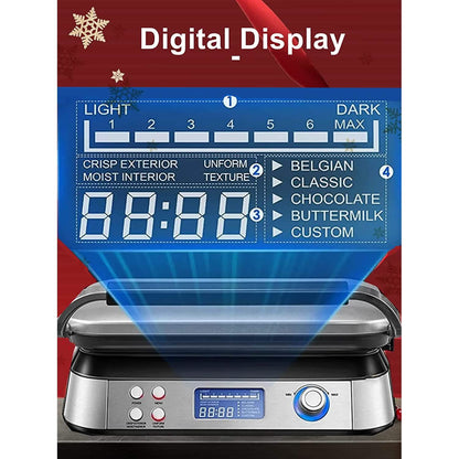 Belgian Waffle Maker Iron DailySale