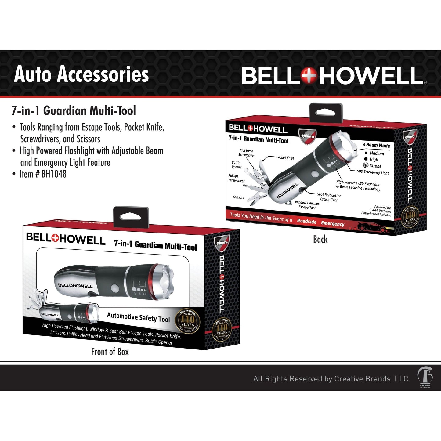 Bell + Howell 7-in-1 Guardian Multi-Tool DailySale
