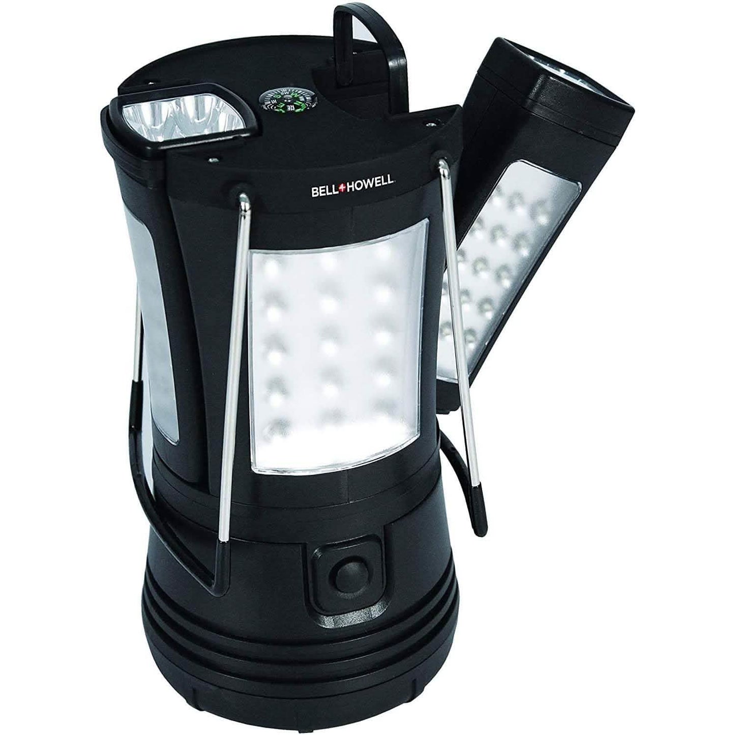 Bell + Howell 70 LED 7 Inch Super Bright Power Lantern with Dual Flashlights DailySale