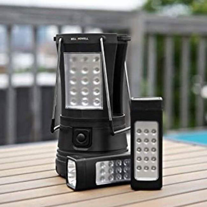 Bell + Howell 70 LED 7 Inch Super Bright Power Lantern with Dual Flashlights DailySale