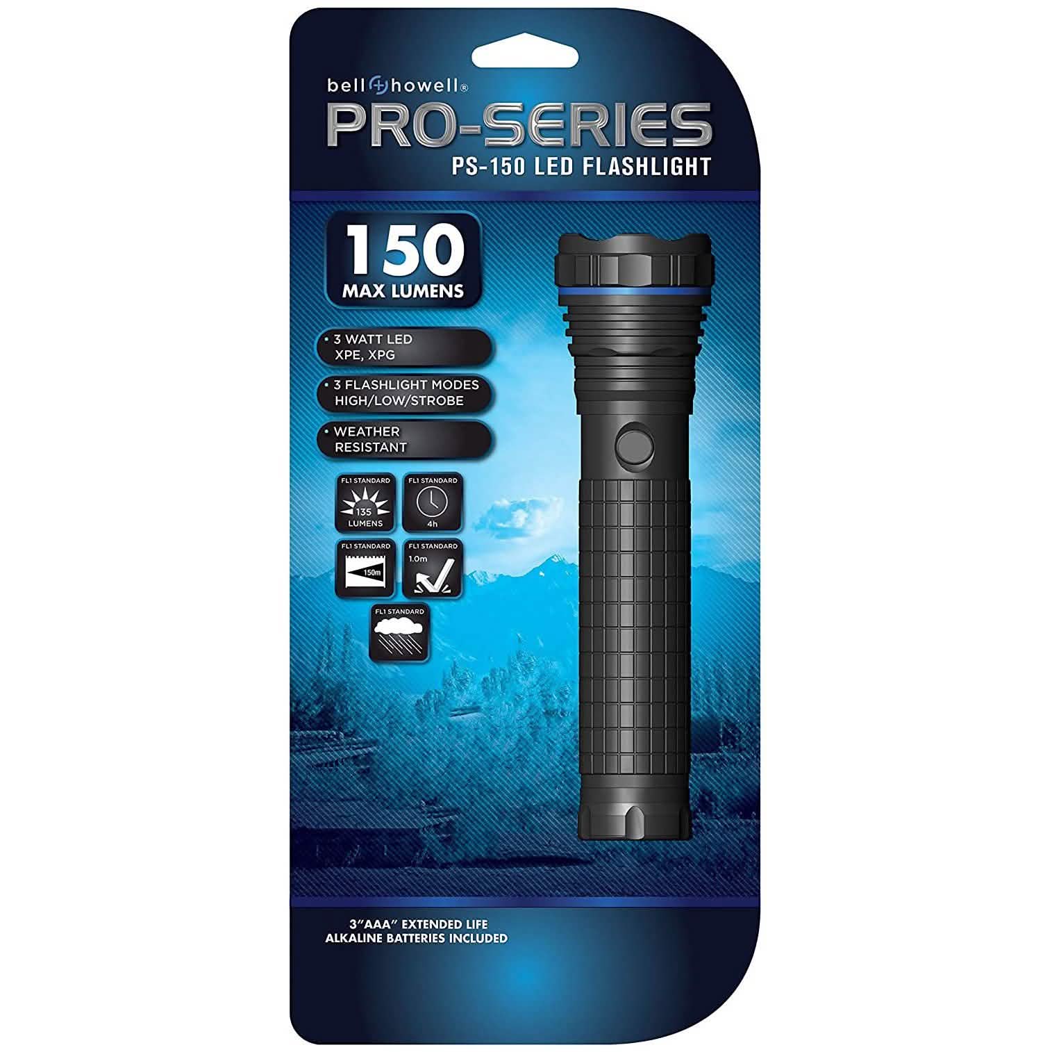 Bell + Howell Pro Series PS 150 LED Flashlight DailySale