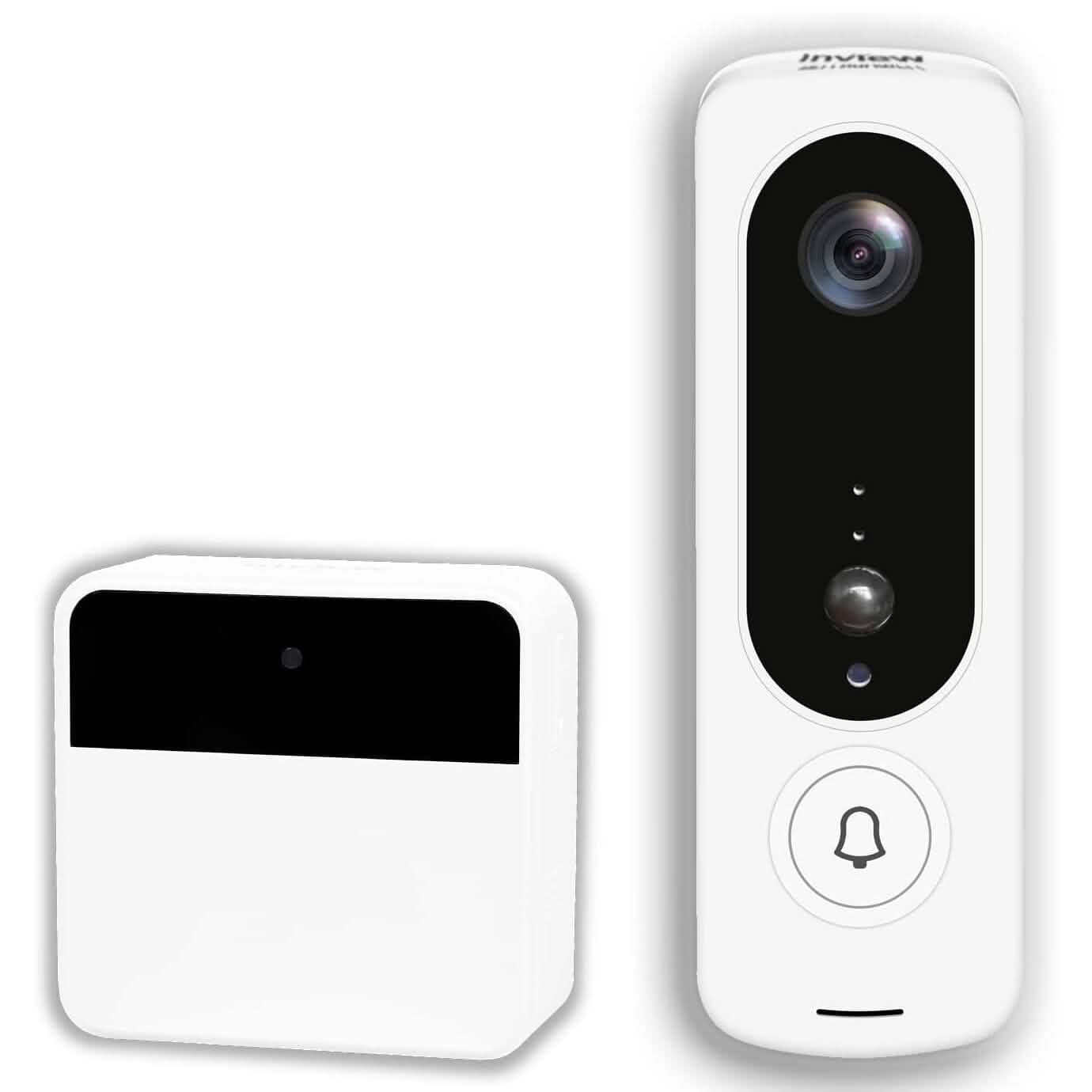 Bell+Howell InView BHDC1 1080p Door Bell Camera + BHCH1A Chime Kit (White) (Refurbished) DailySale