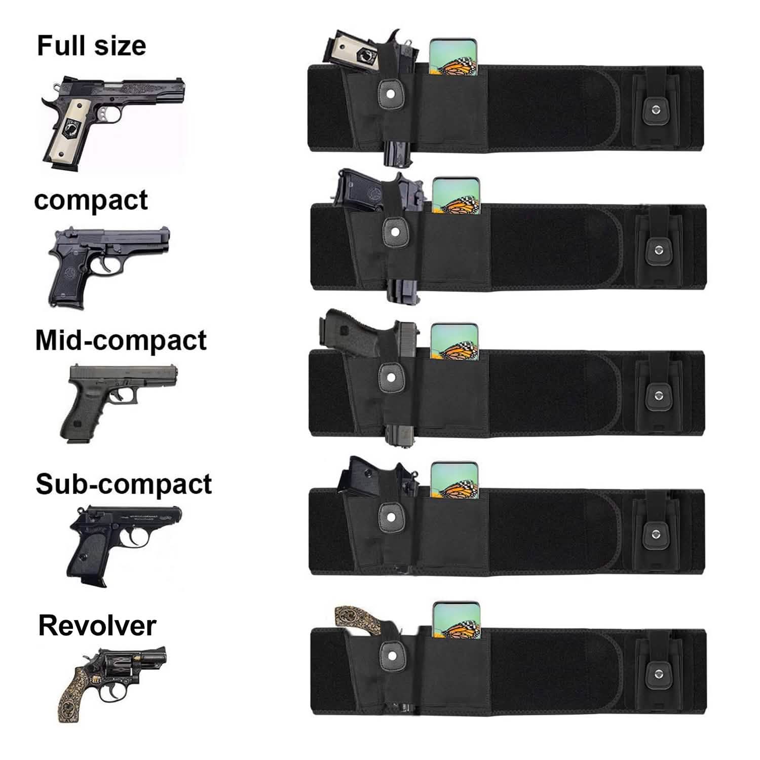 Belly Band Gun Holster DailySale