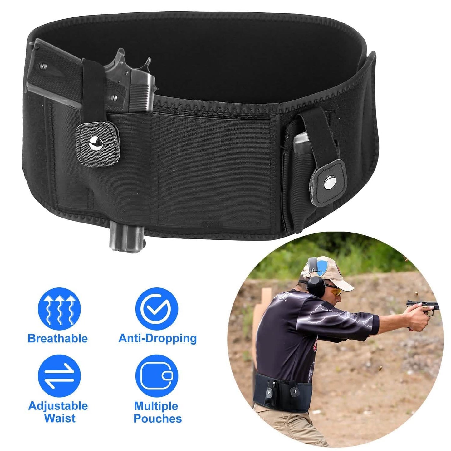 Belly Band Gun Holster DailySale