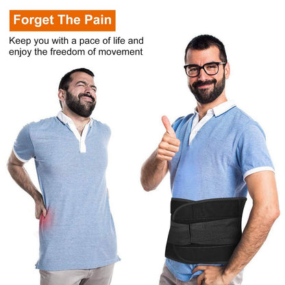 Belt Lower Back Brace Pain Relief Waist Wrap Band DailySale