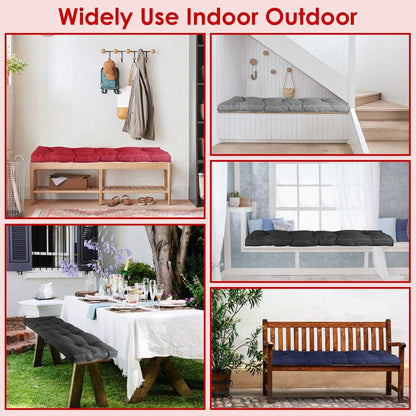 Bench Seat Cushion for Indoor Outdoor Furniture Non-Slip DailySale