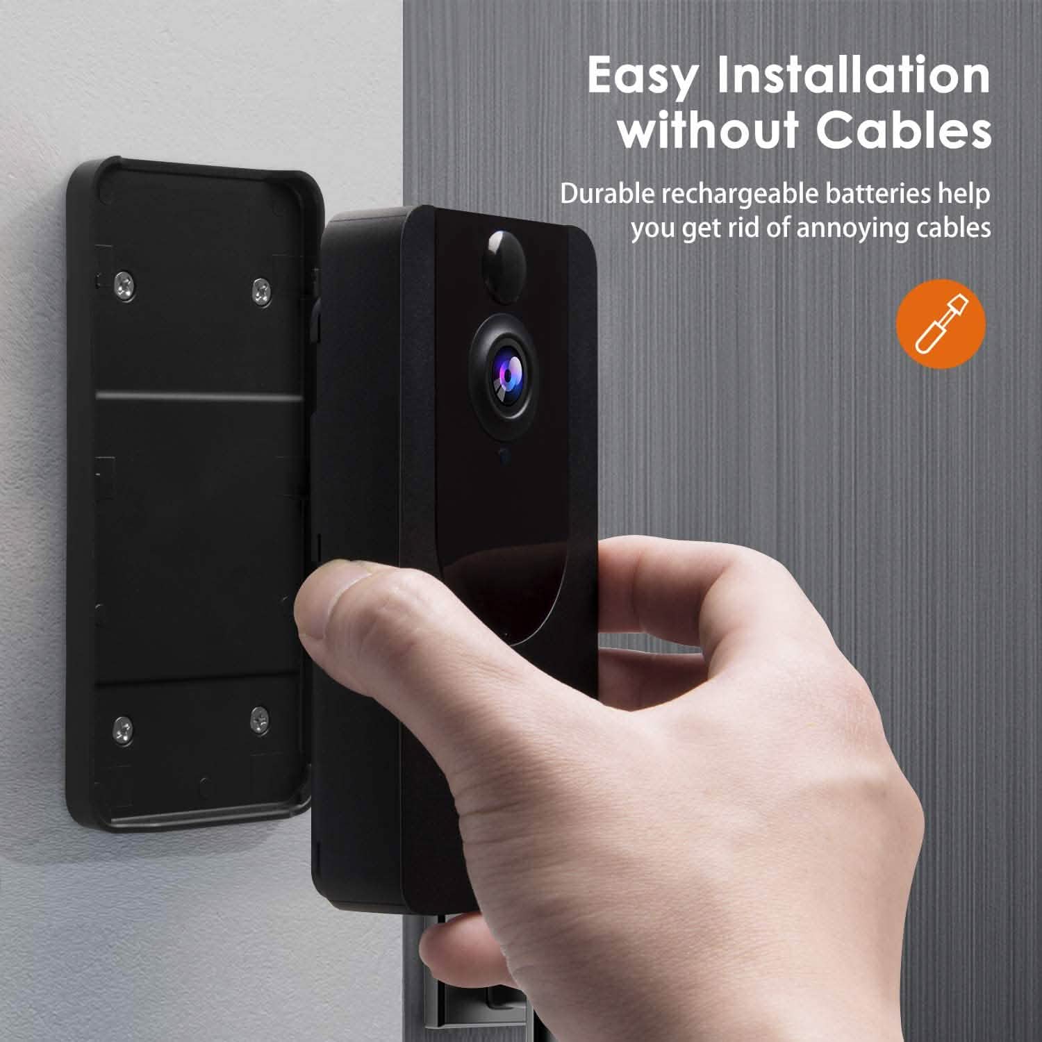 Bextgoo Wireless Doorbell Camera 1080P with Chime DailySale